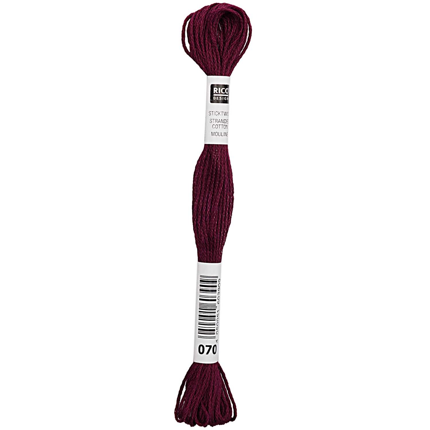 Rico Design Sticktwist 8m 070 Hellrosa