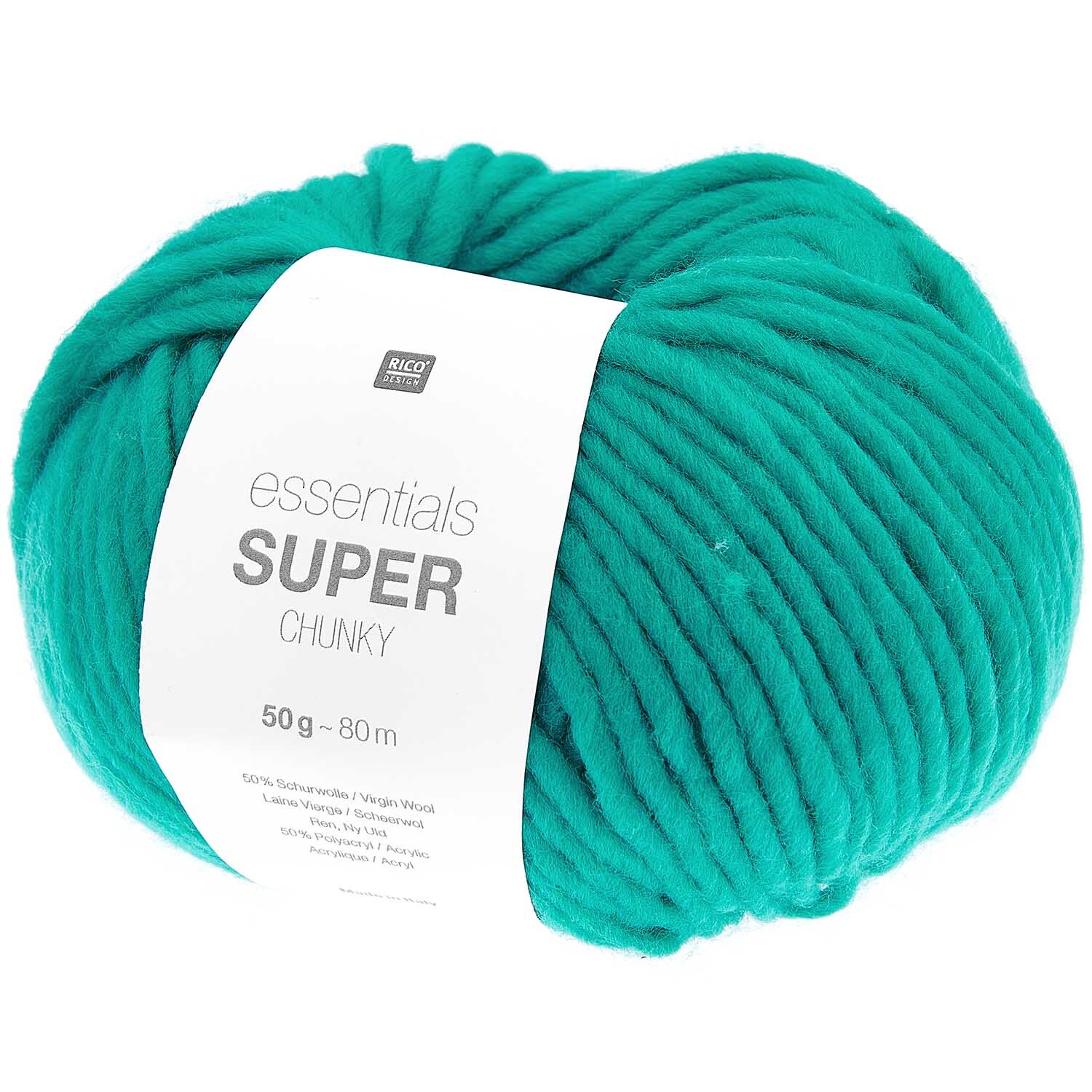 Rico Design Essentials Super Chunky Türkis
