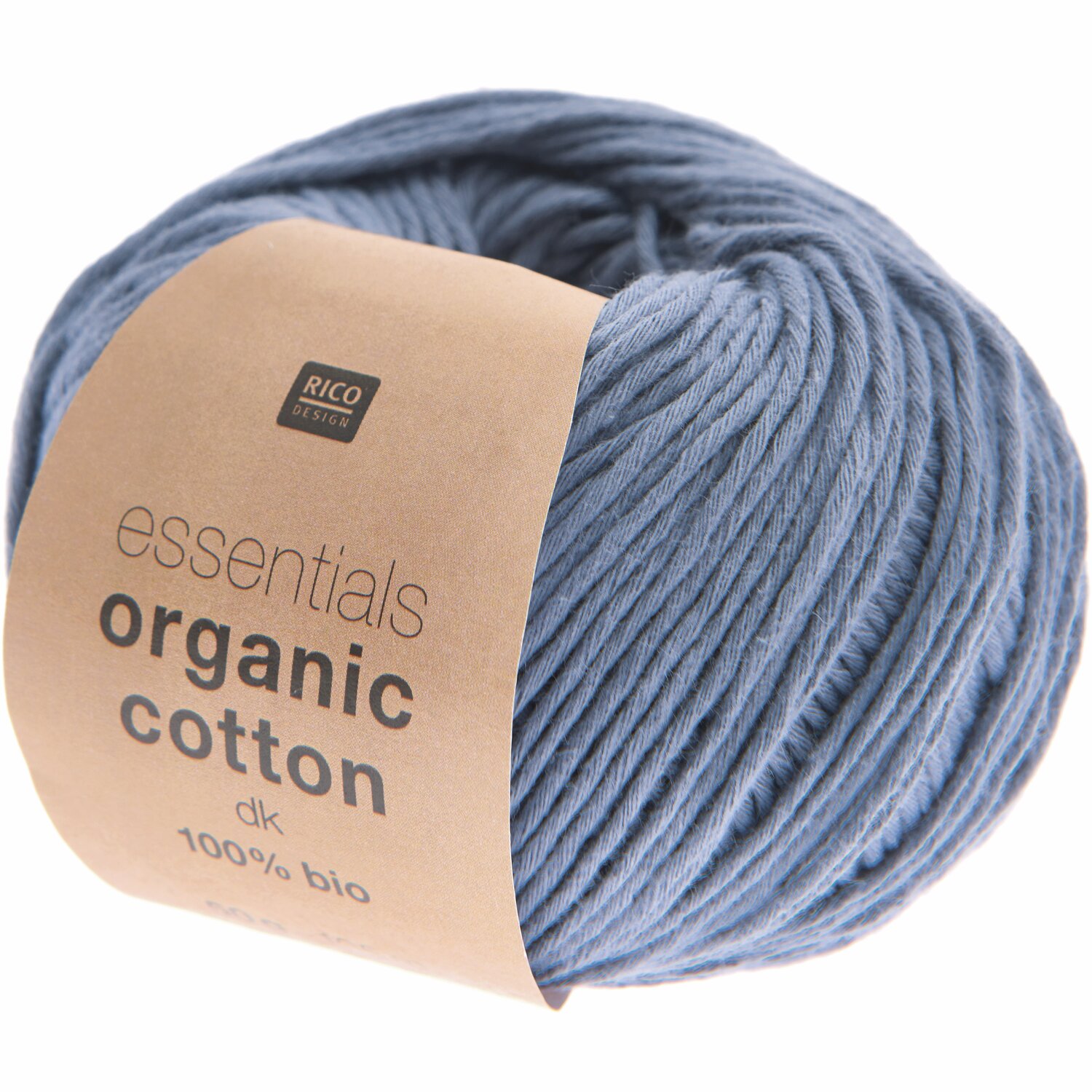 Rico Design Essentials Organic Cotton dk Blau