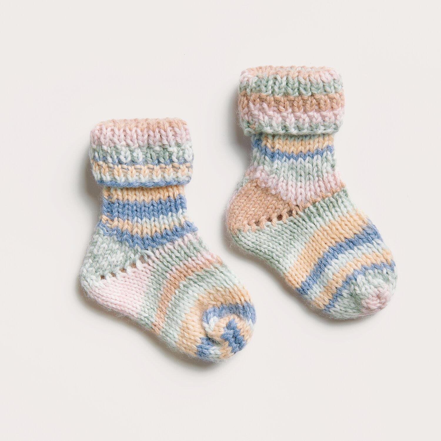 Strickset Socken Modell 20 aus Baby 042 von Rico Design Strickset Socken Modell 20 aus Baby 042 von Rico Design