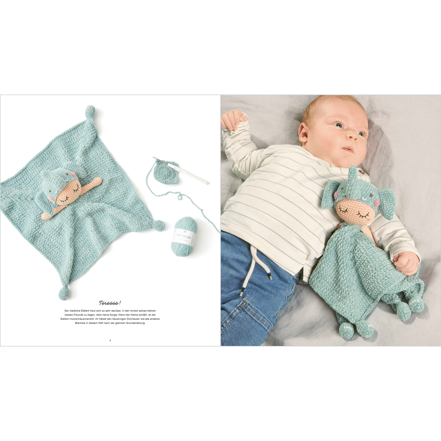 Ricorumi Baby Blankies Nilli Nilli Sprachauswahl deutsch von Rico Design Ricorumi Baby Blankies Nilli Nilli Sprachauswahl deutsch von Rico Design