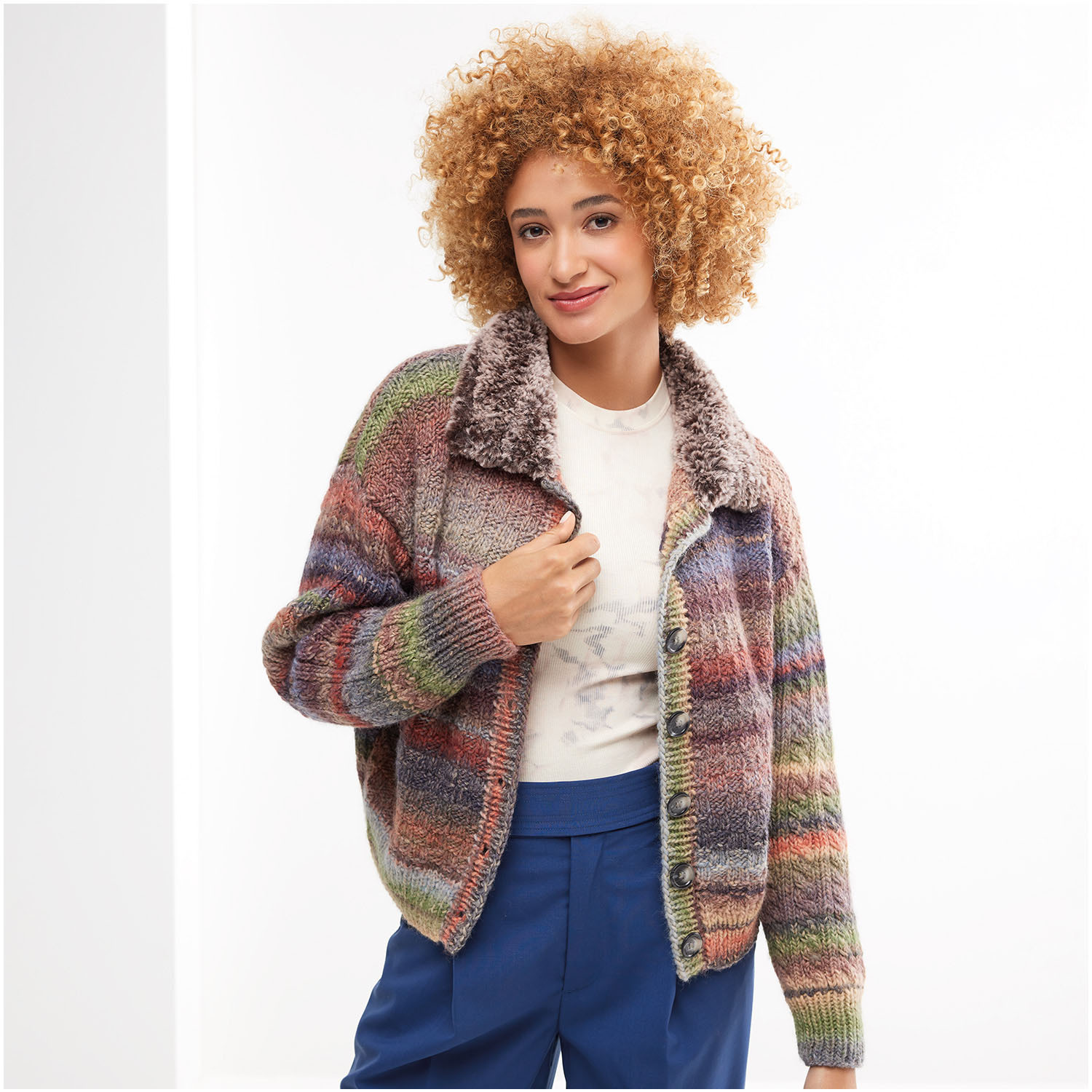 Strickset Jacke Modell 33 aus Die Neue Masche Nr. 8 Strickset Jacke Modell 33 aus Die Neue Masche Nr. 8