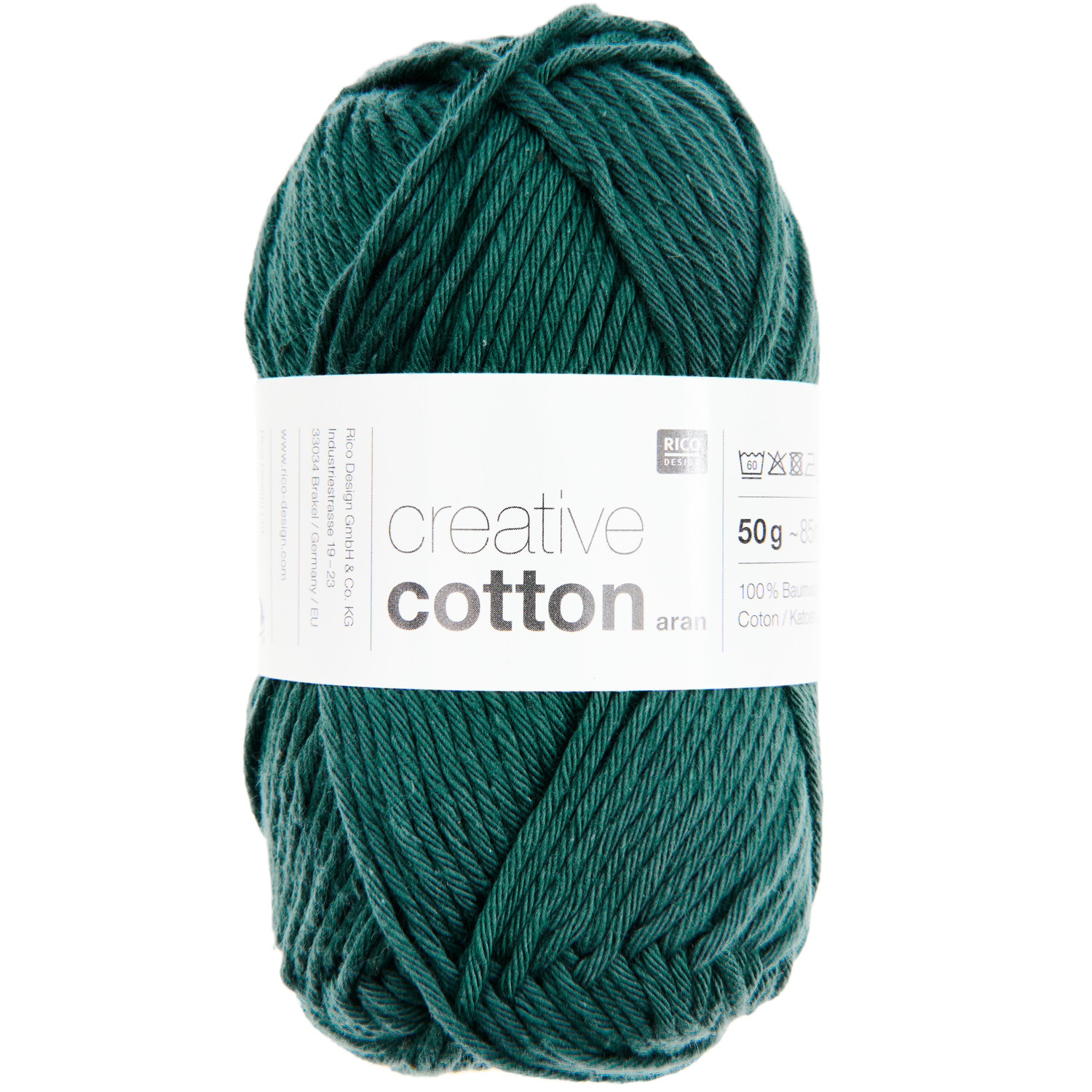 Rico Design Creative Cotton aran Tanne