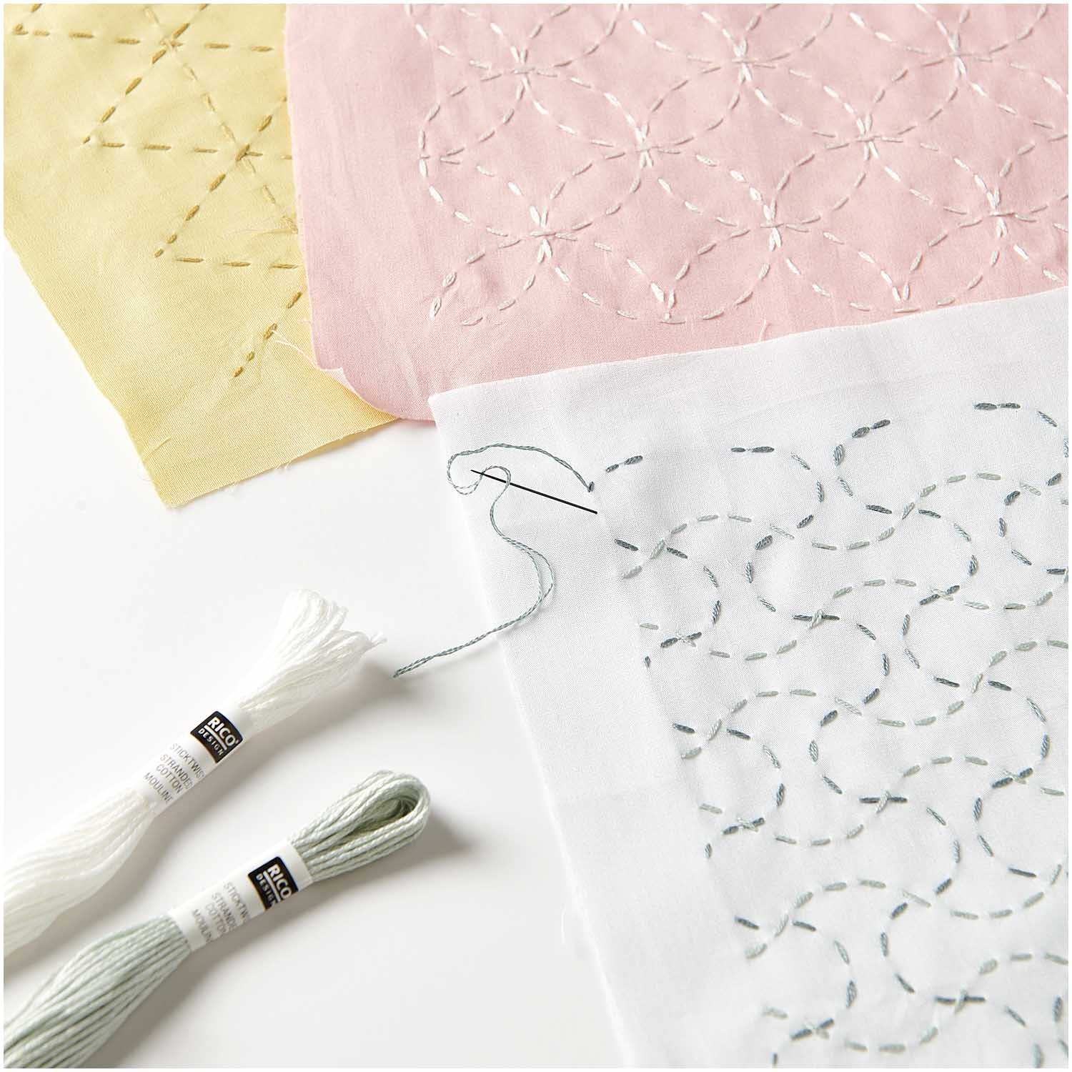 Stoffpaket zum Besticken Sorbet Bubblegum Stoffpaket zum Besticken Sorbet Bubblegum