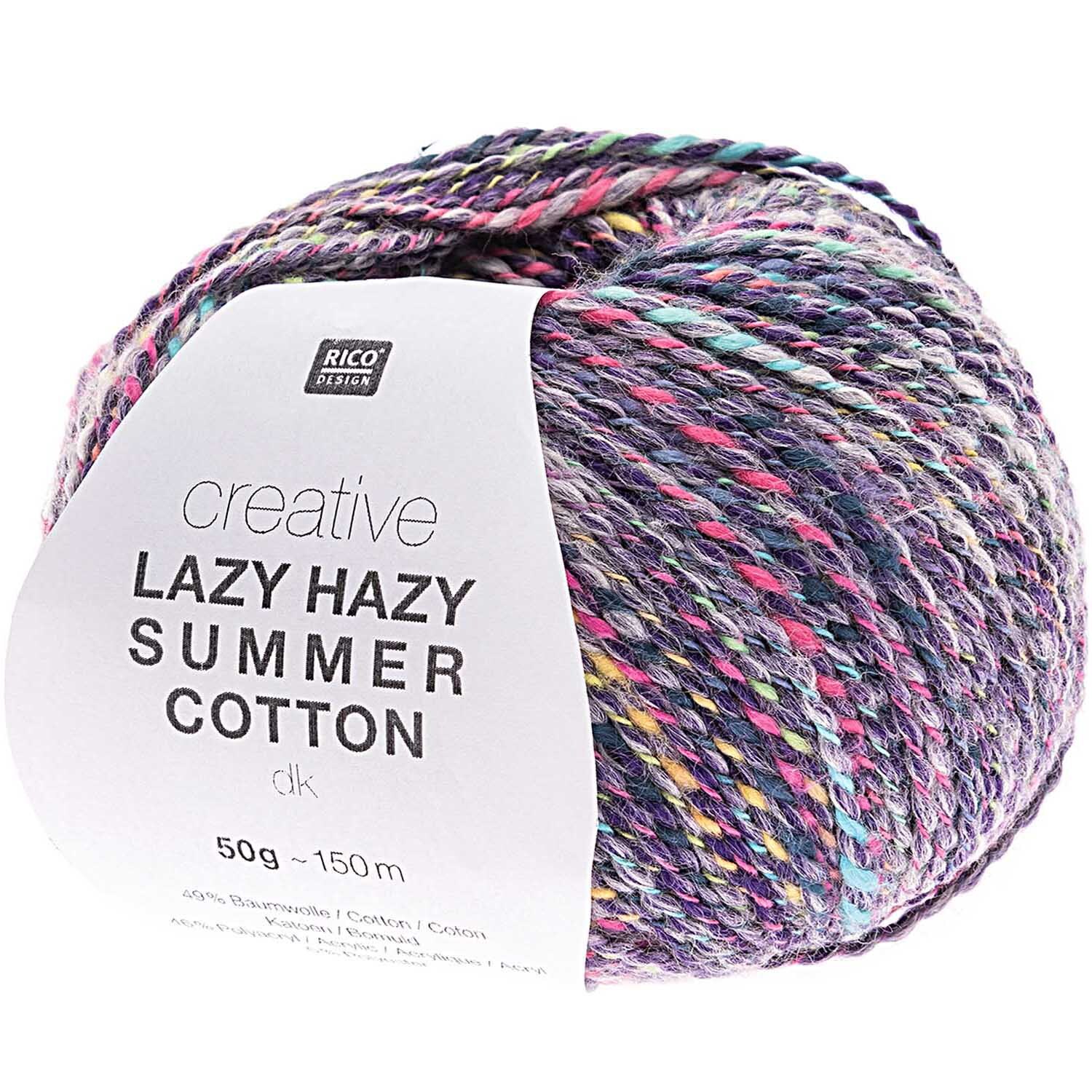 Rico Design Creative Lazy Hazy Summer Cotton dk Lila