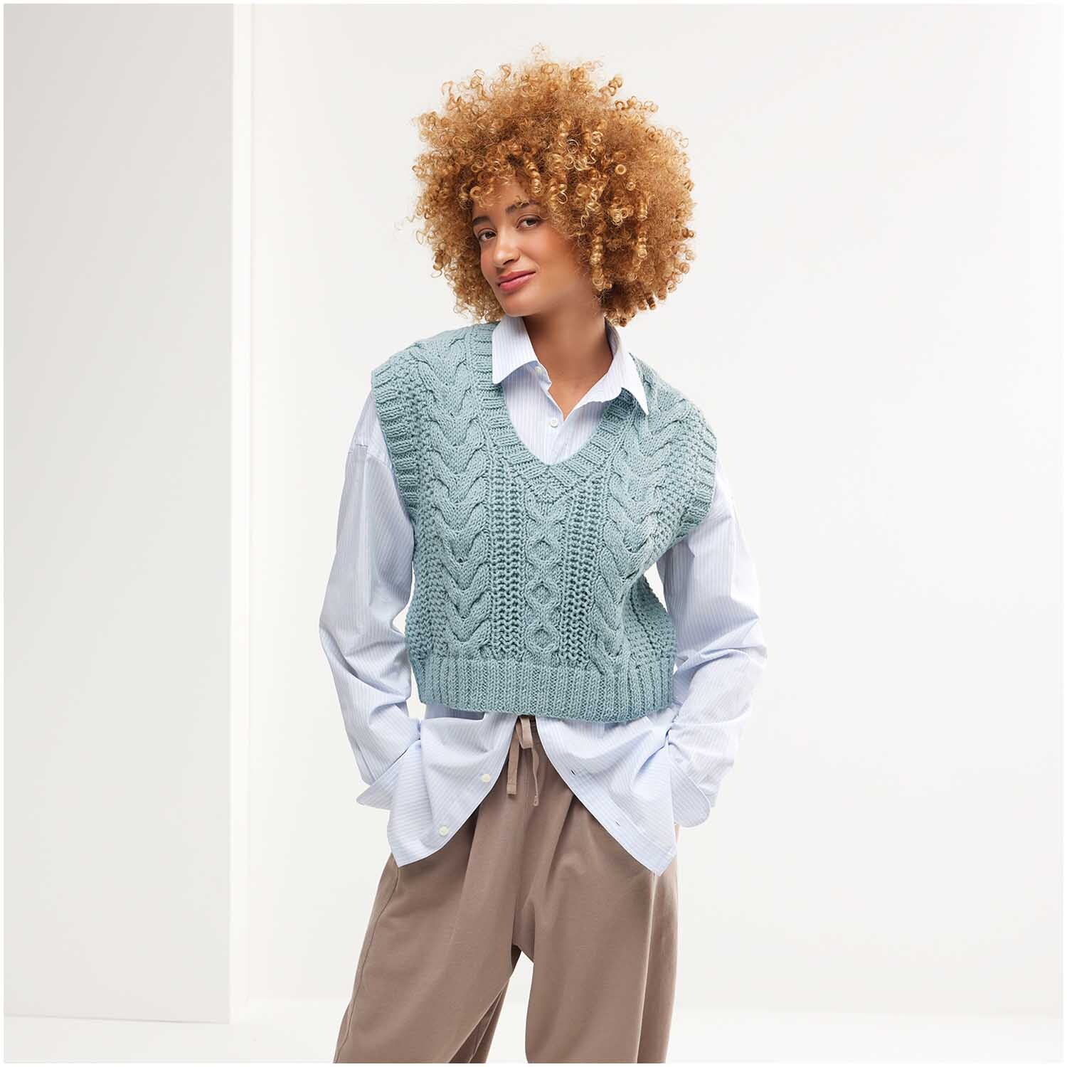Strickset Pullunder Modell 21 aus Die Neue Masche Nr. 7