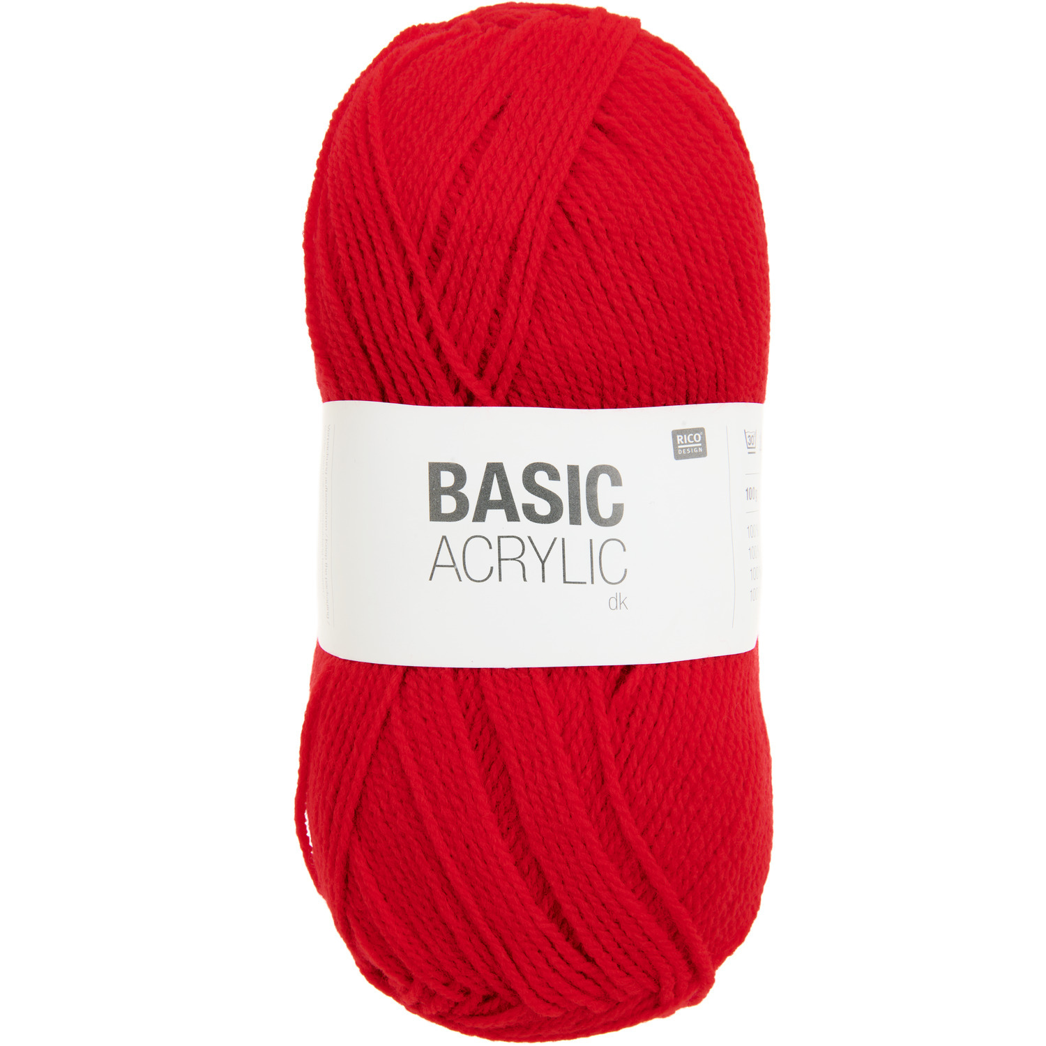Rico Design Basic Acrylic dk Rot