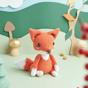 Gehäkelter Fuchs