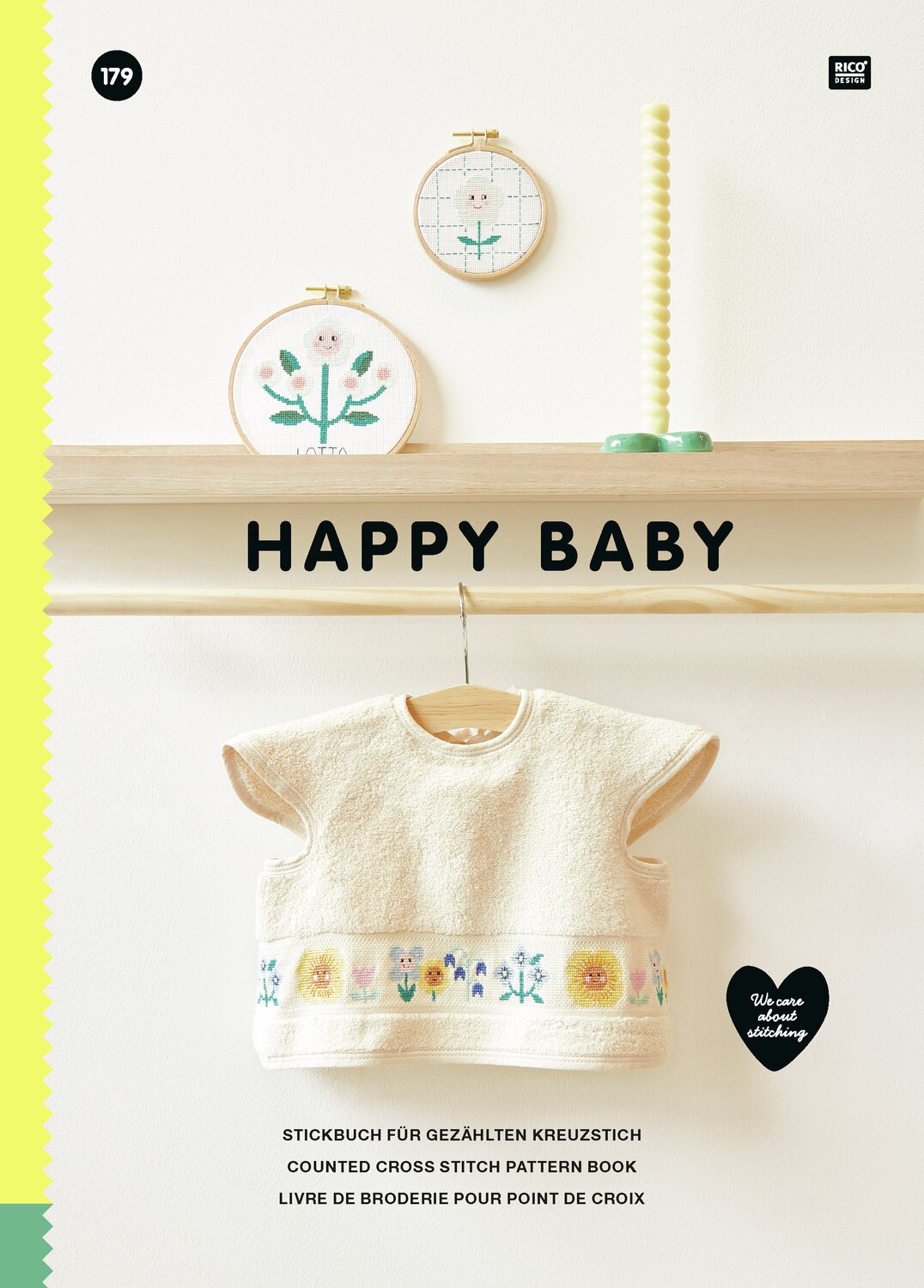 Stickbuch Happy Baby179 von Rico Design