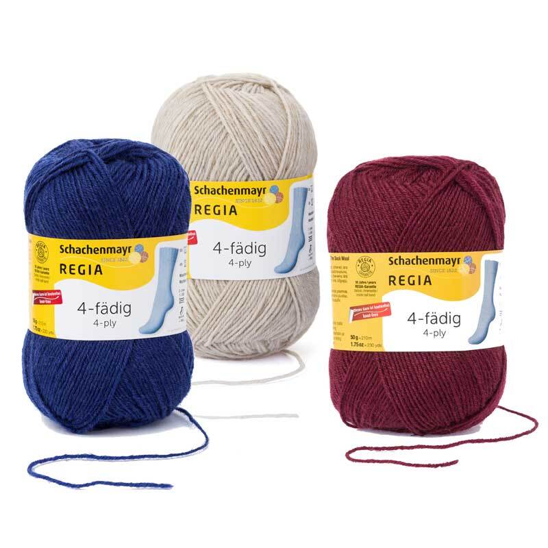 REGIA Garn uni 4fädig 50g 210m