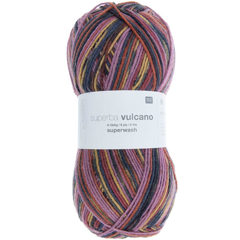 Rico Design Superba Vulcano 6fädig 150g