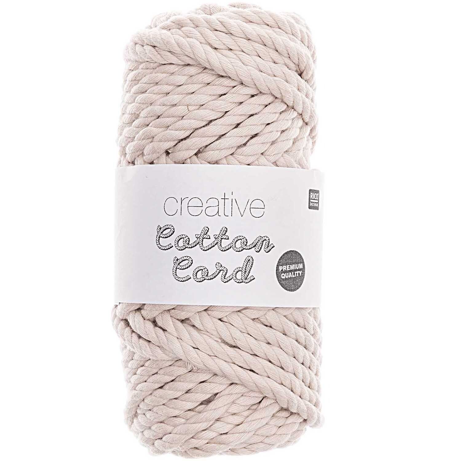 Rico Design Creative Cotton Cord 130g 25m natur
