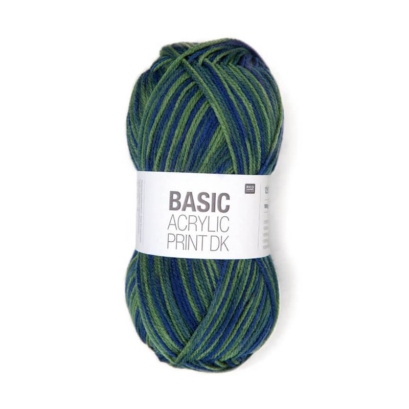 Rico Design Basic Acrylic Print dk mix 100g 310m