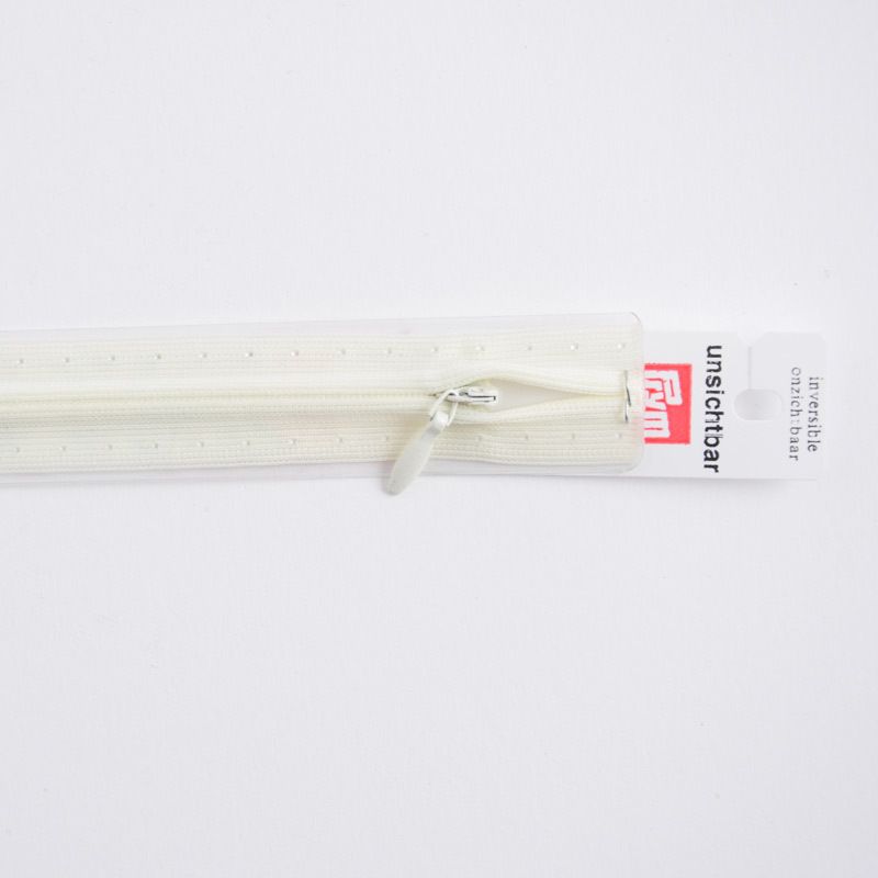 Prym Reißverschluss S6 unsichtbar creme 22cm