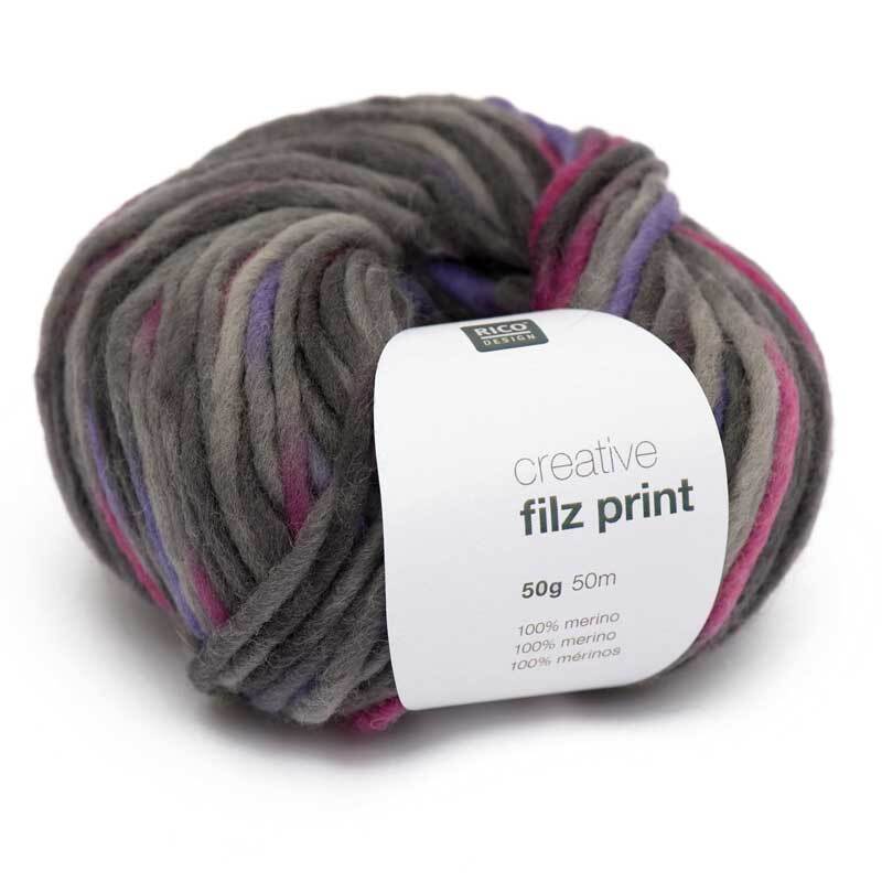 Rico Design Creative Filz print 50g 50m