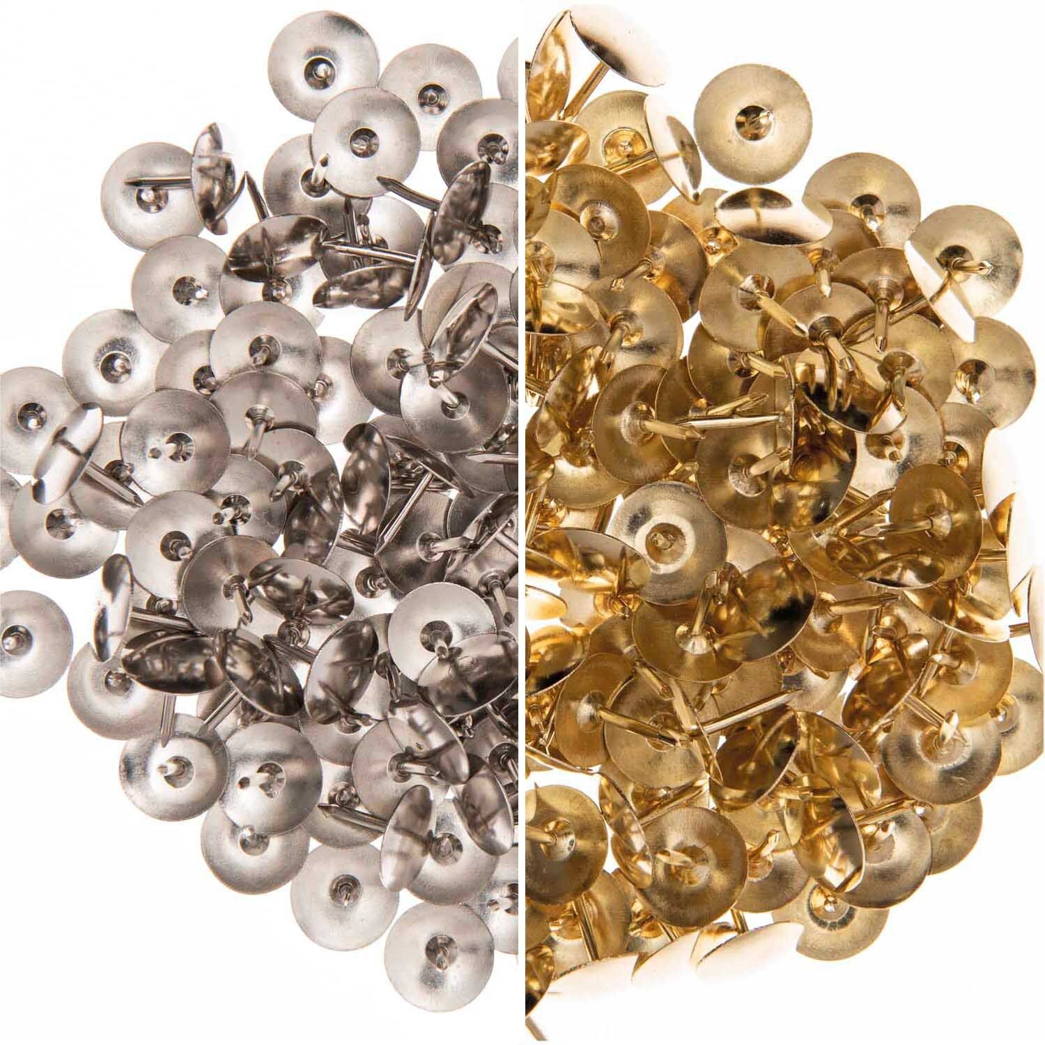 Rico Design Reißzwecken 150 Stück gold