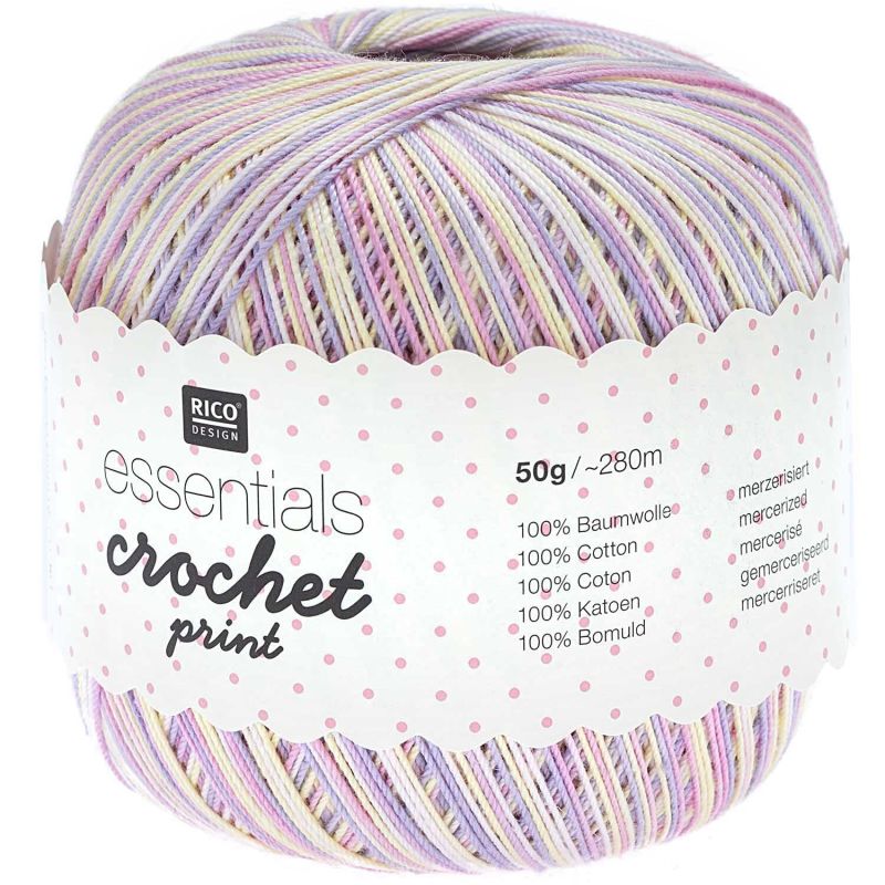 Rico Design Essentials Crochet Print mix 50g 260m