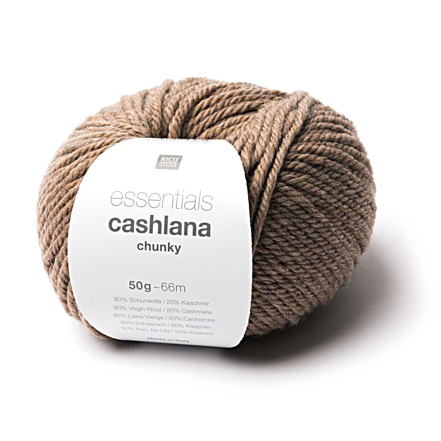 Rico Design Essentials Cashlana Chunky 50g 66m beige melange