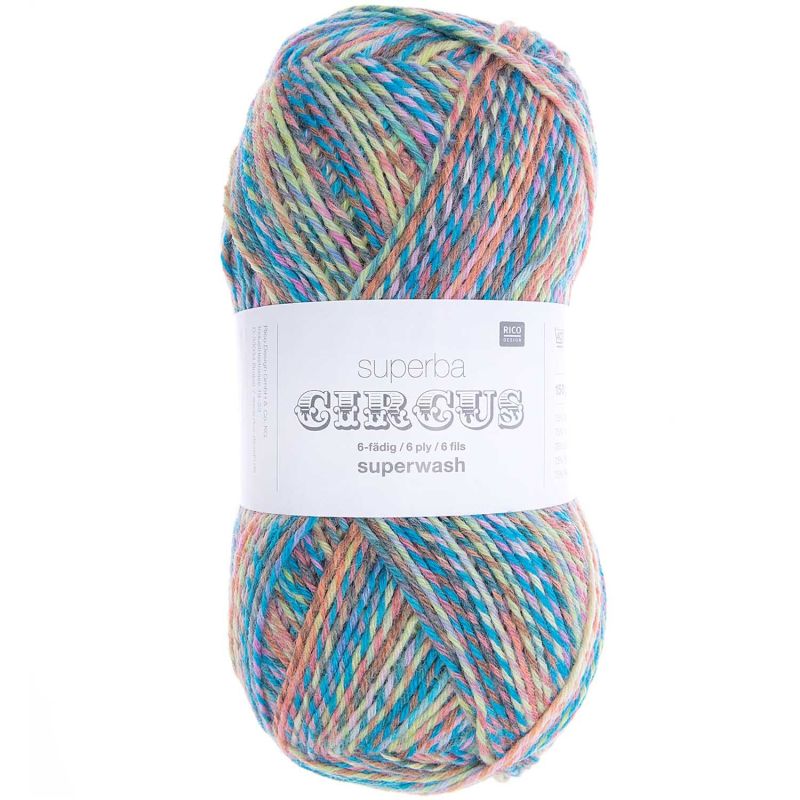Rico Design Superba Circus 6fädig 150g 410m