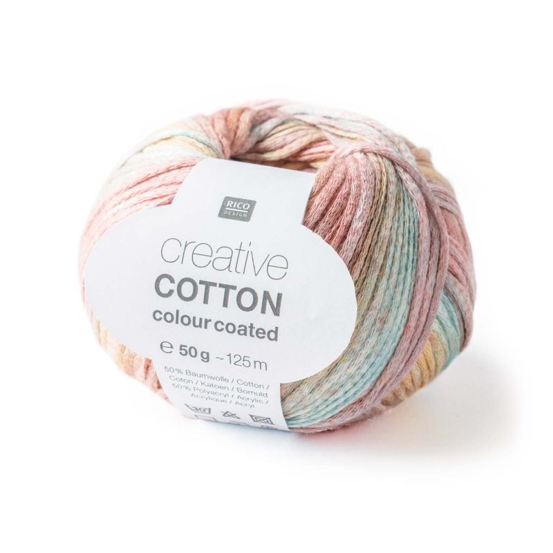 Rico Design Creative Cotton Colour Coated 50g 125m