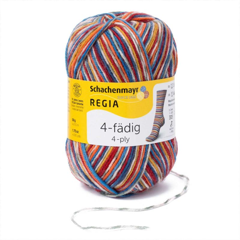REGIA Garn Color 4fädig 50g 210m