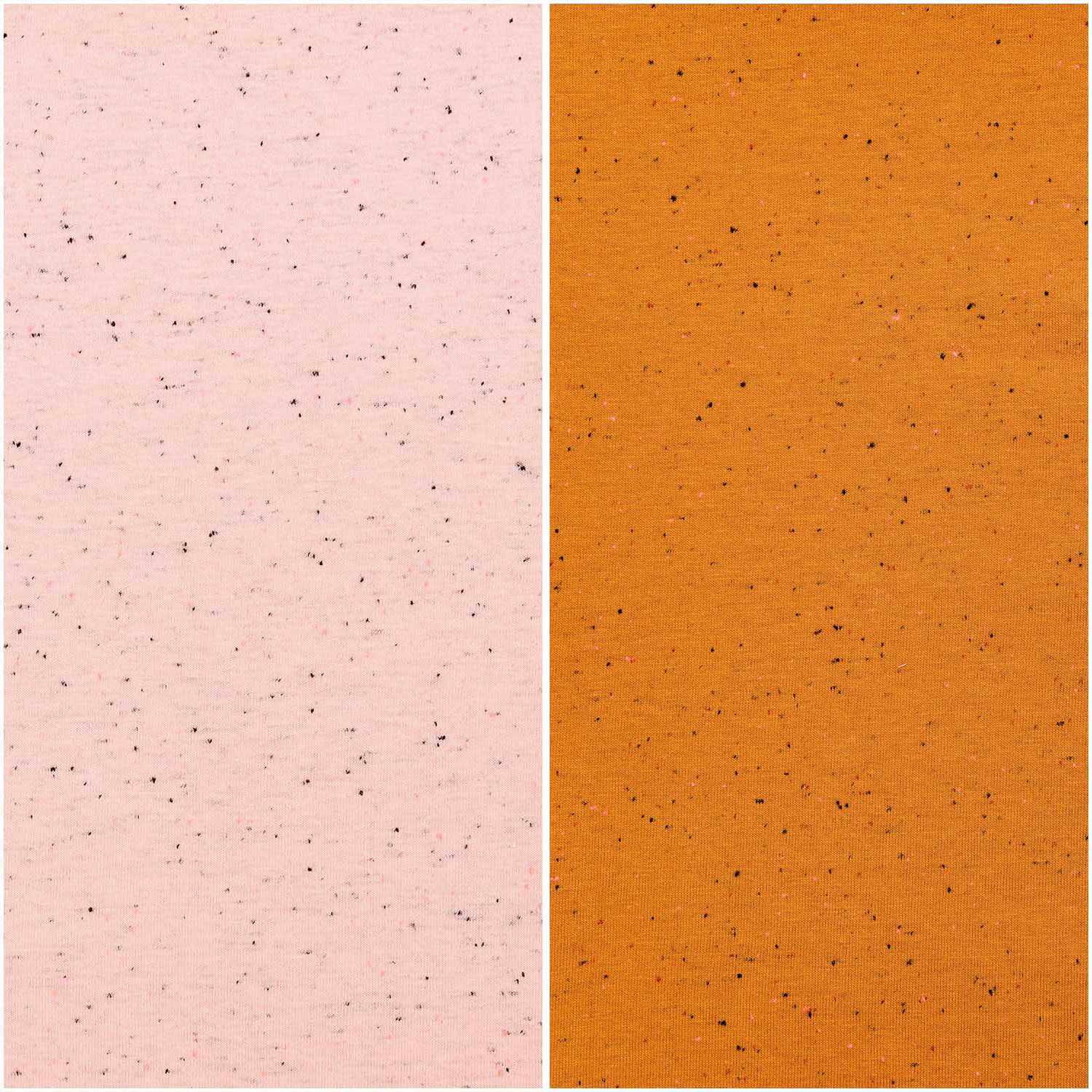 Rico Design Jerseystoff Neon-Flocken 160cm creme