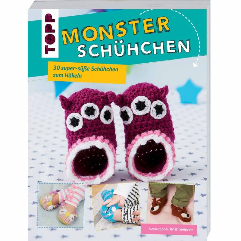 TOPP Monsterschühchen häkeln