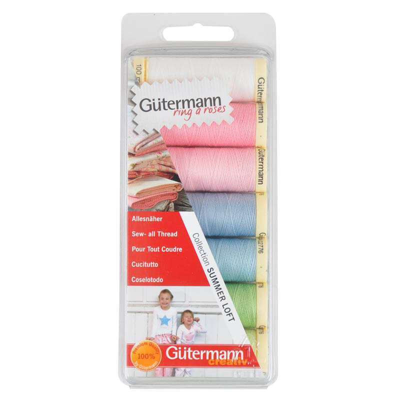 Gütermann Allesnäher Set Summer Loft 7teilig