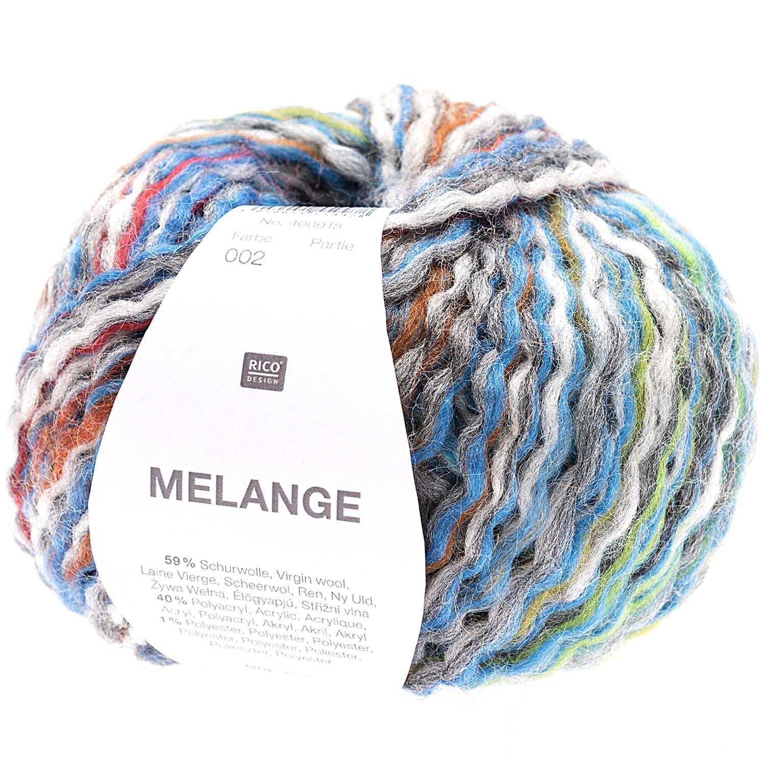Rico Design Melange 50g 60m multicolor Mix