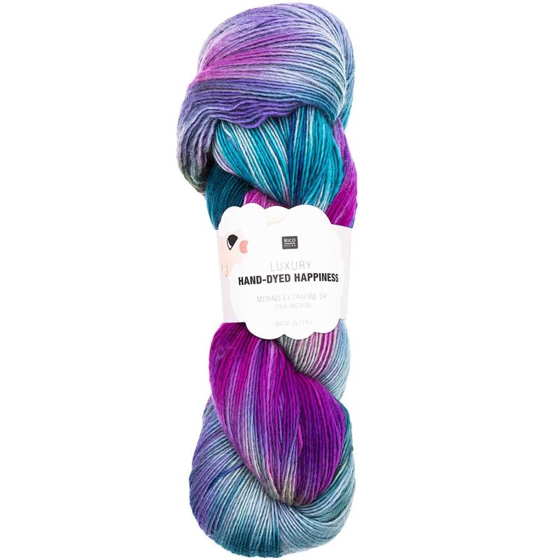 Rico Design Luxury Hand-Dyed Happiness dk 100g 400m